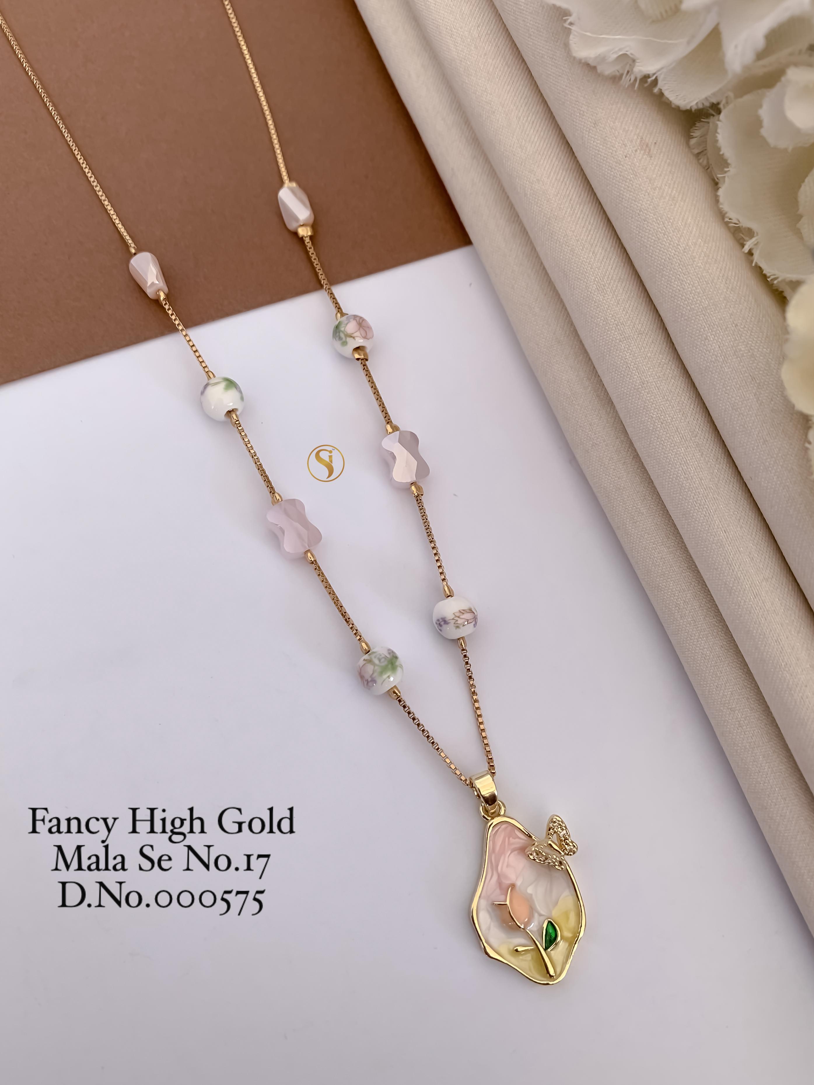 Fancy Gold Mala Set