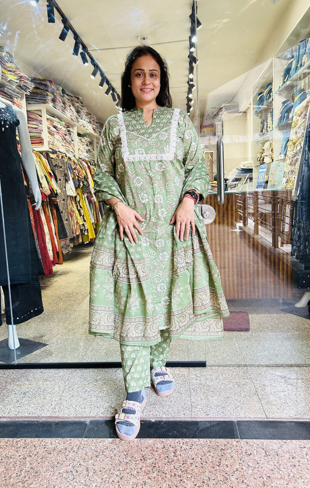 Jaipuri Cotton Suit