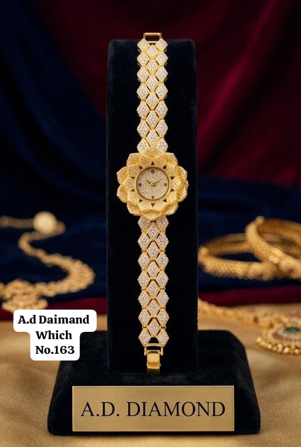 A.D Diamond Watch