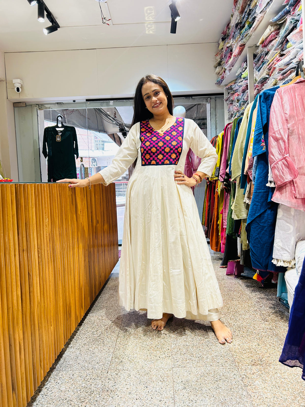 Beautiful Anarkali two piece