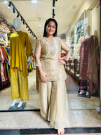 Golden Crush Tissue Co-ord Set
