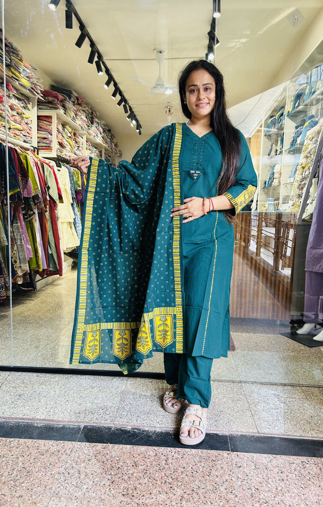 Rama Handblock suit