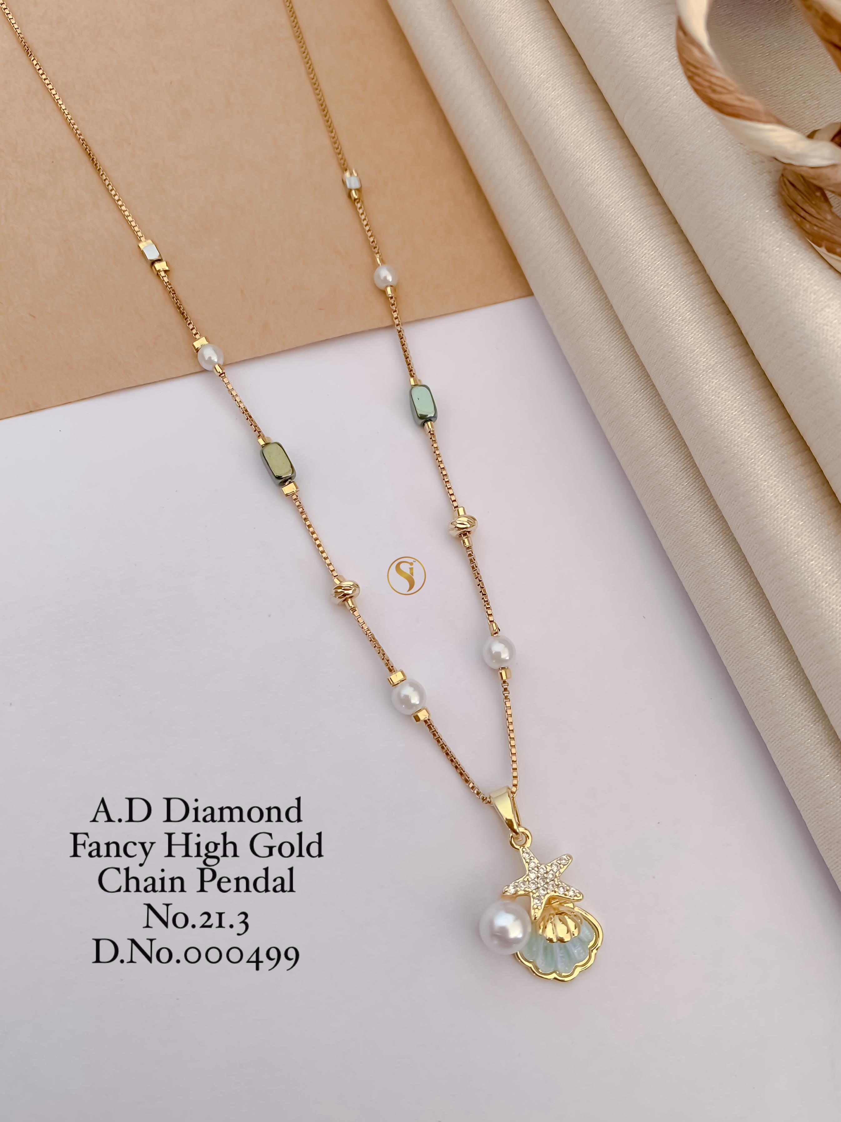 A.D.Diamond Fancy Chain Pendal