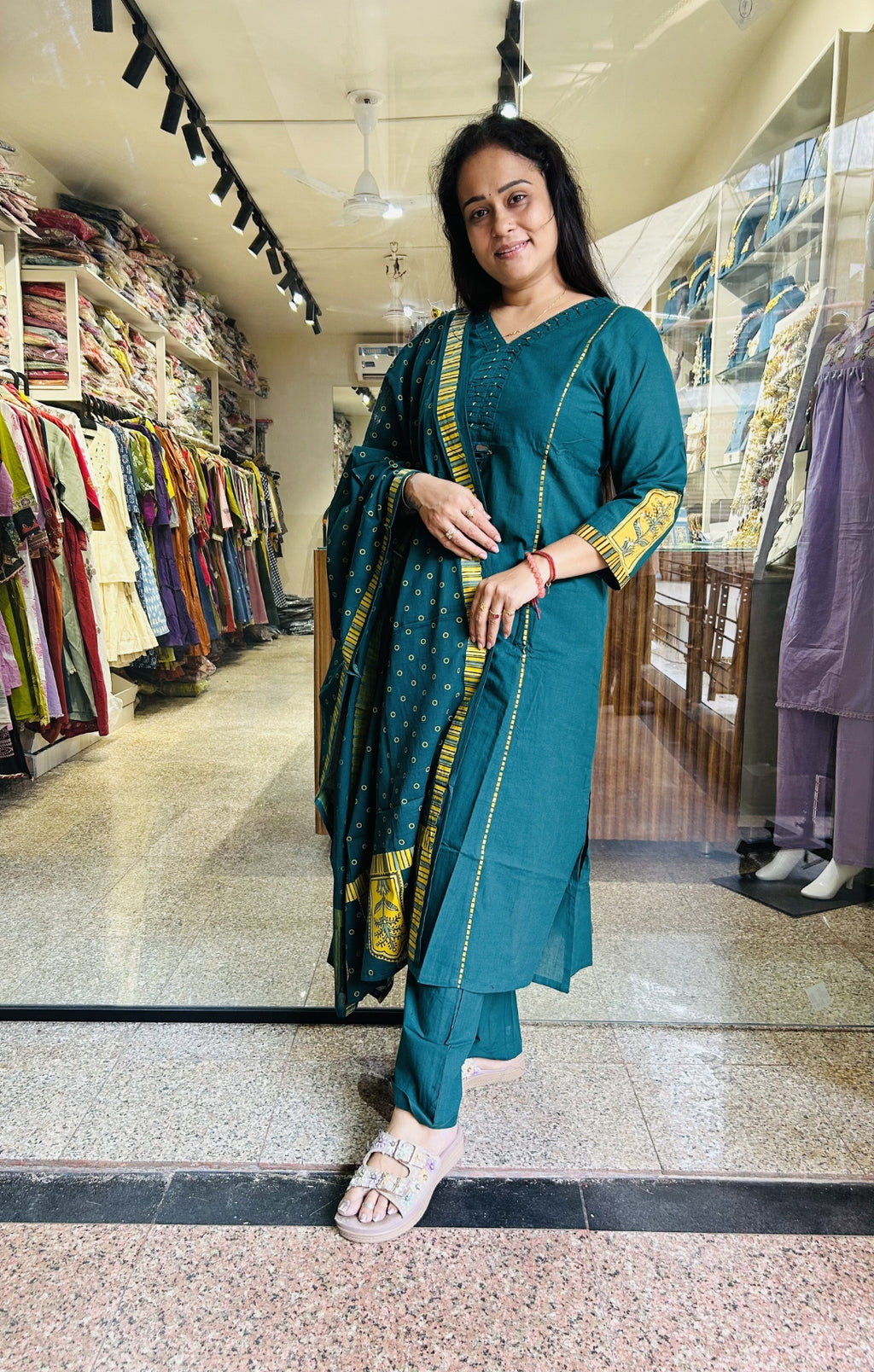Rama Handblock suit