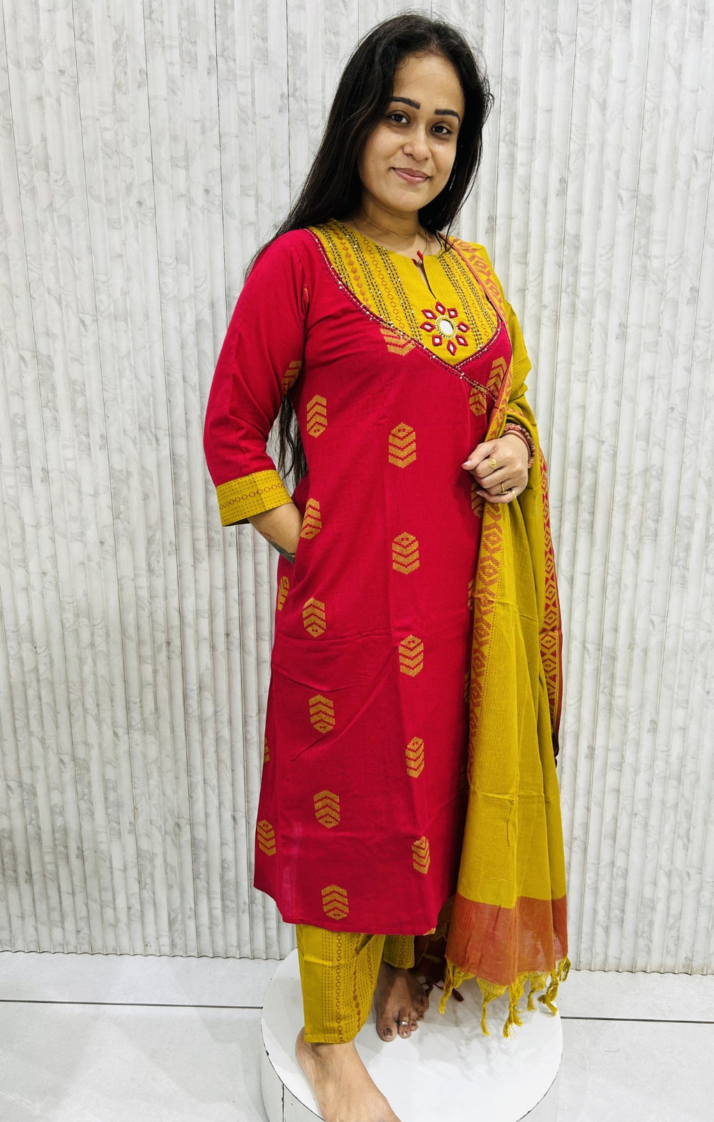 Pure Jamdani Suit