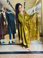 Beautiful mehendi suit