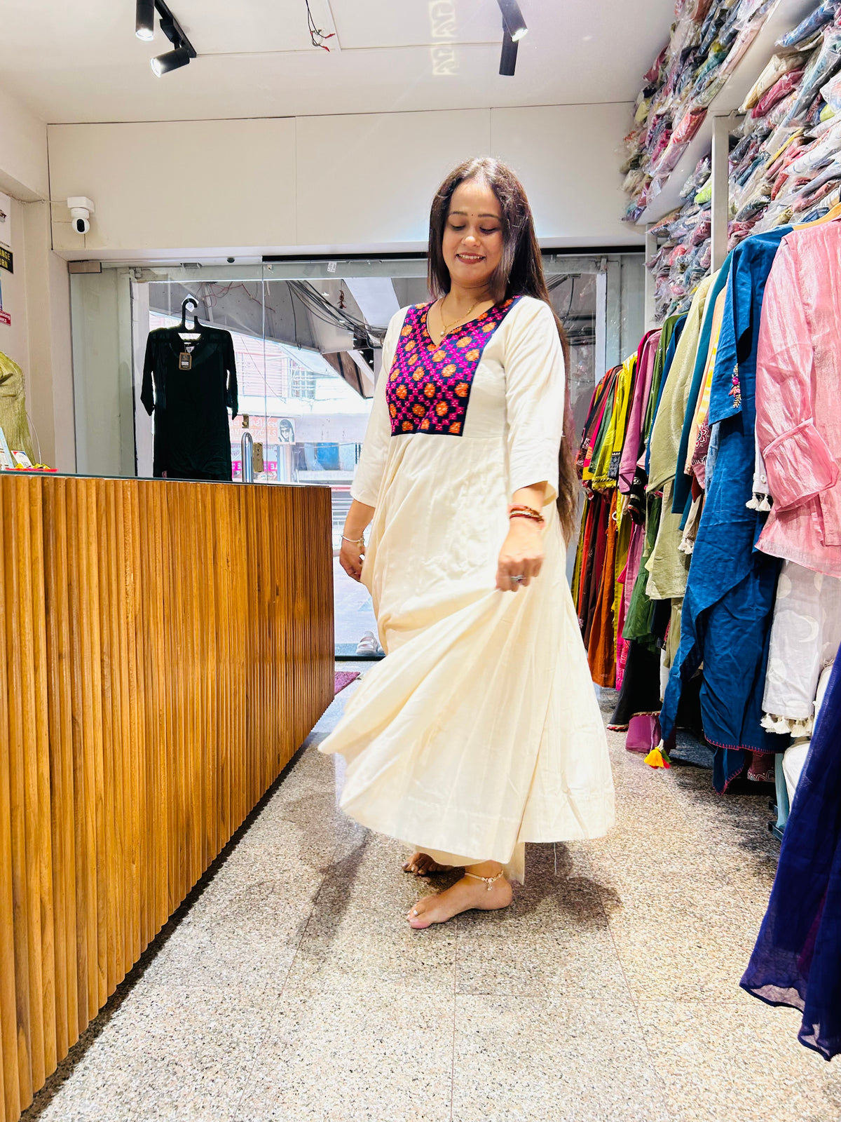 Beautiful Anarkali two piece