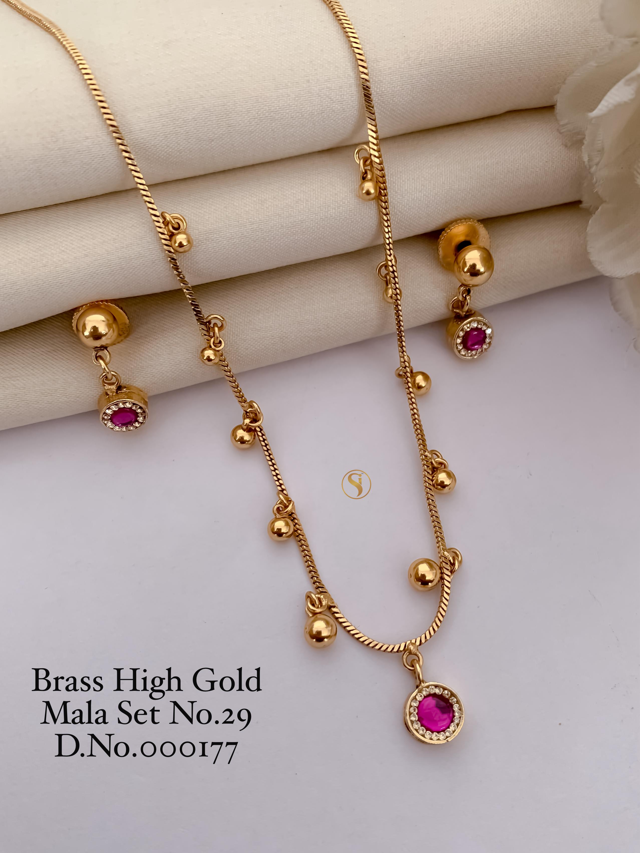 Gold Mala Set