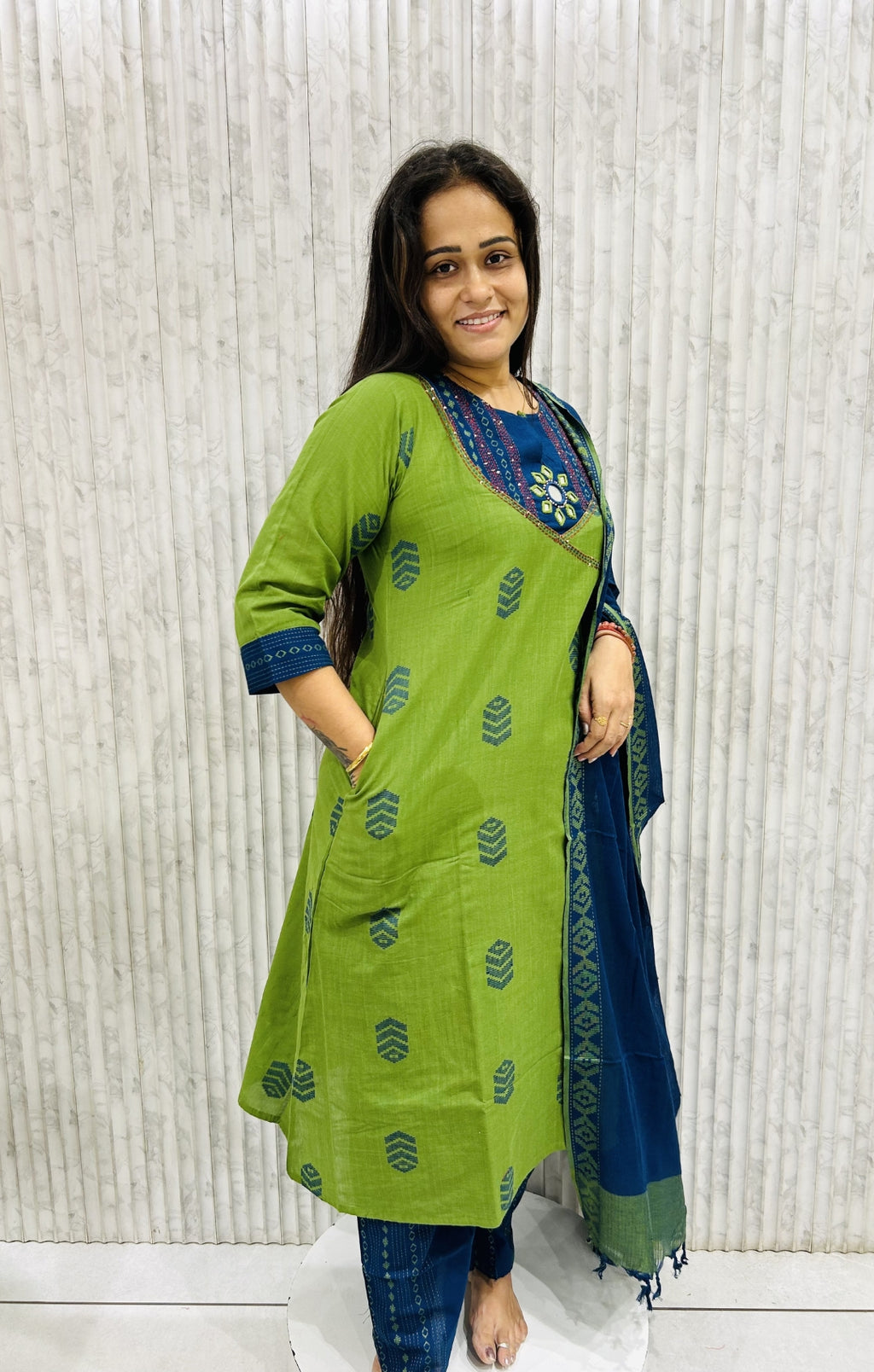 Pure Jamdani Suit