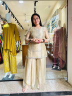 Golden Crush Tissue Co-ord Set