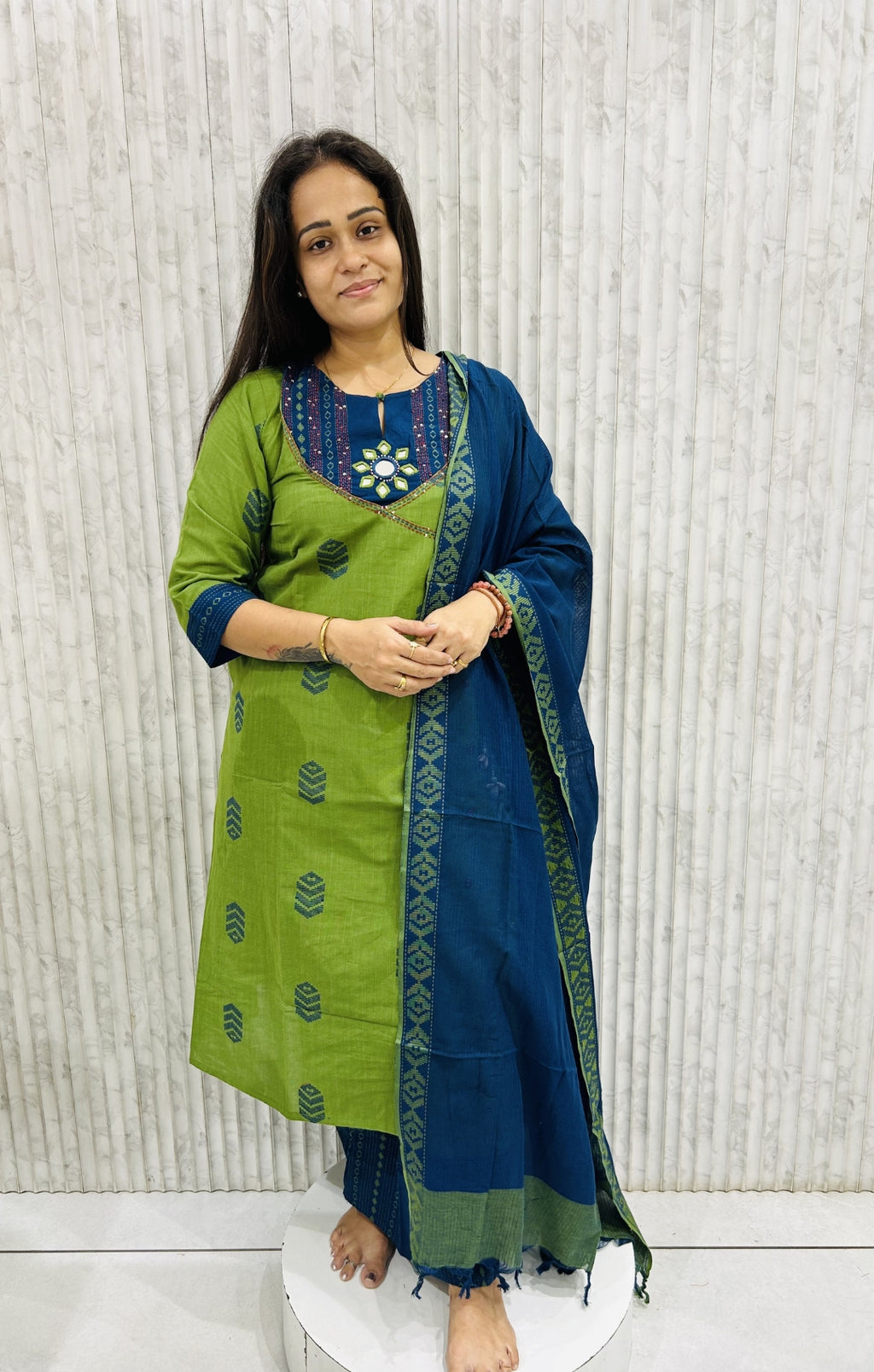 Pure Jamdani Suit