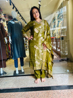 Beautiful mehendi suit