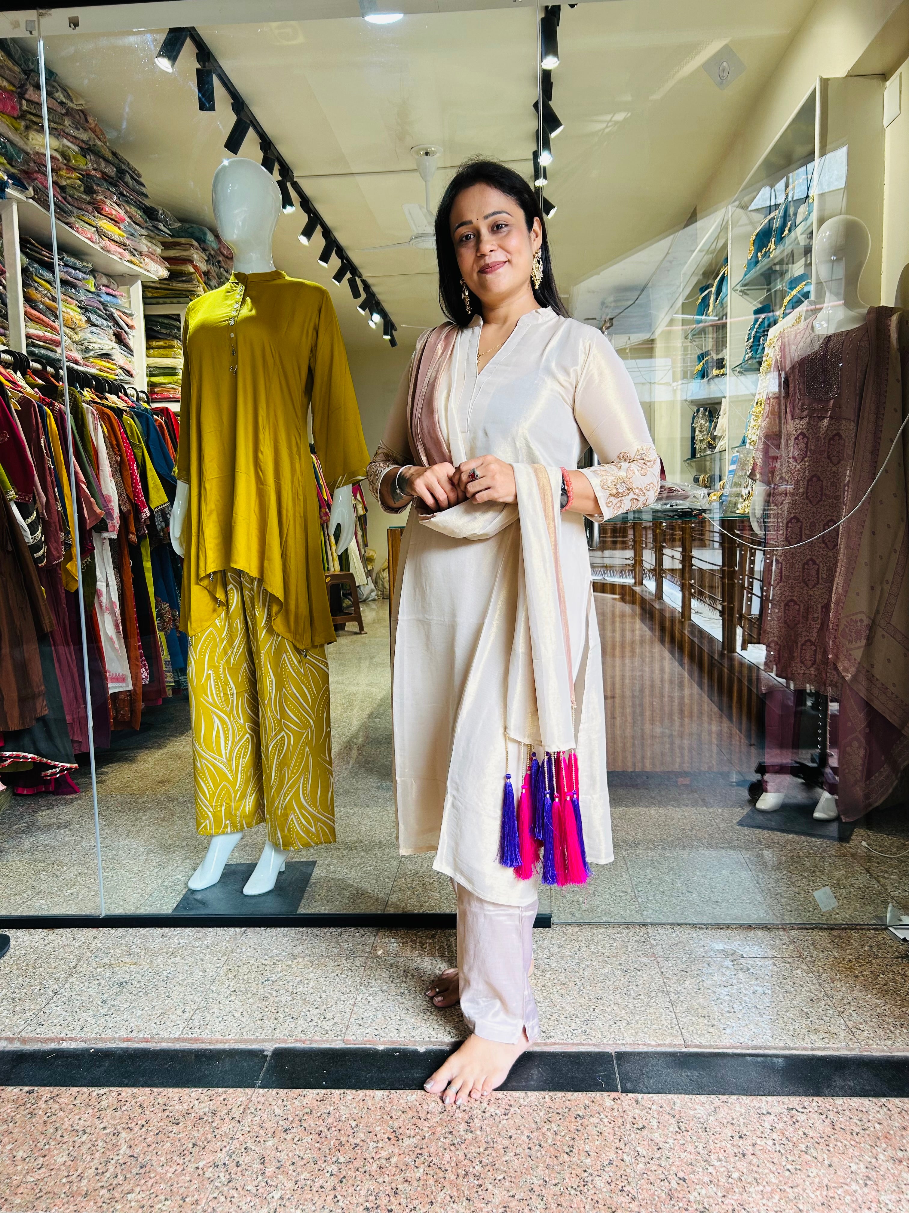 Pure Tissue Straight Cut Suit