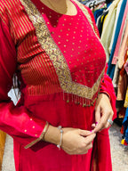 Kia Pure mal chanderi suit