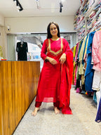 Kia Pure mal chanderi suit