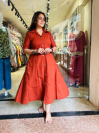 High Demanding Plain Frock