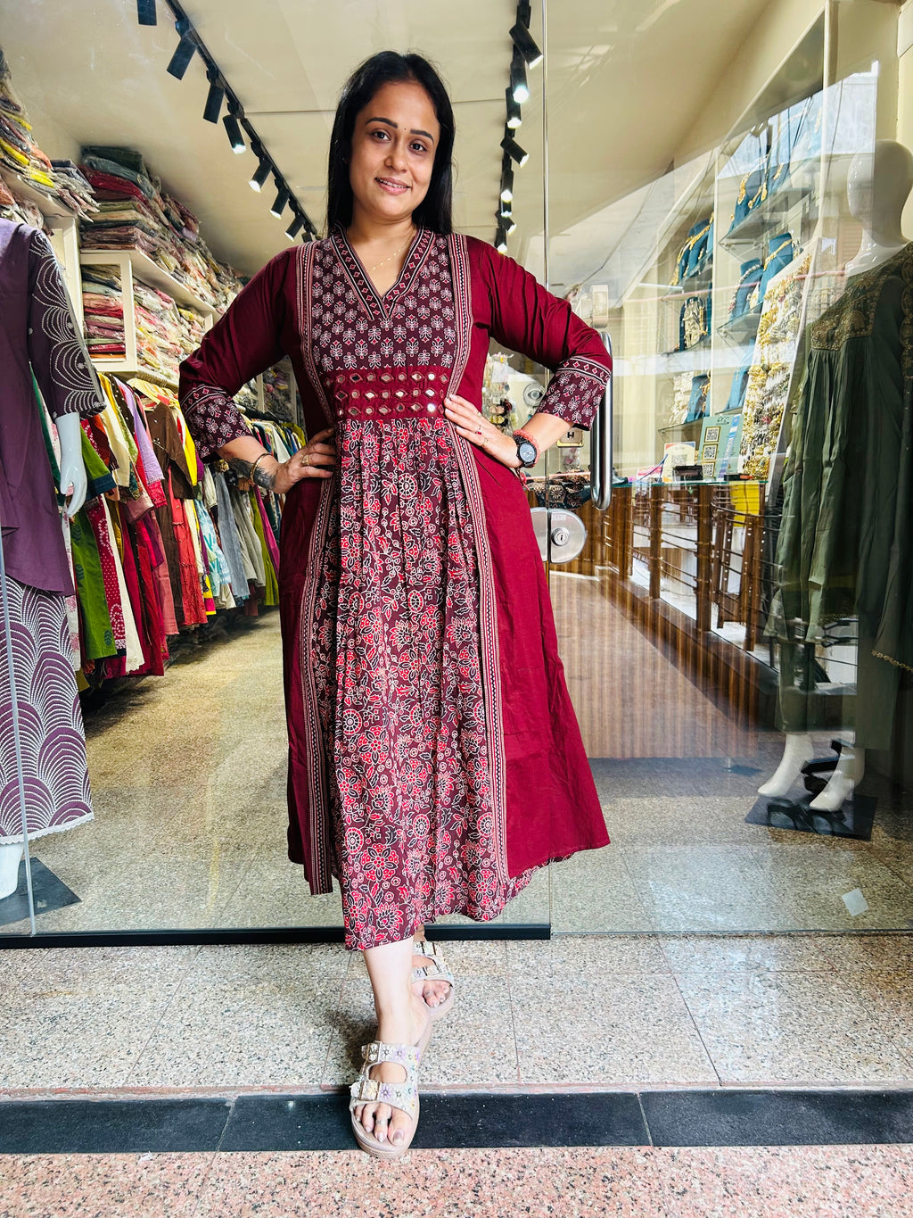 Ajrak One Piece