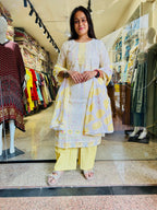 Straight Cut Lucknowi Suit