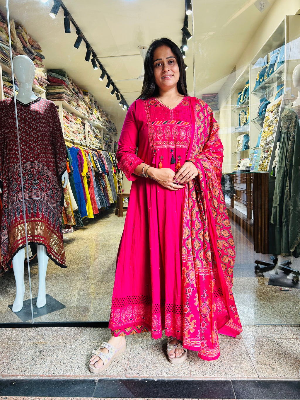 Jaipuri Rani Anarkali Suit