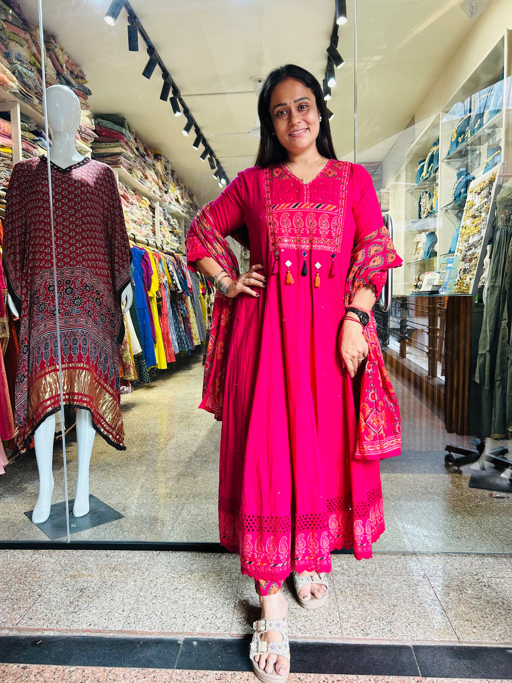 Jaipuri Rani Anarkali Suit