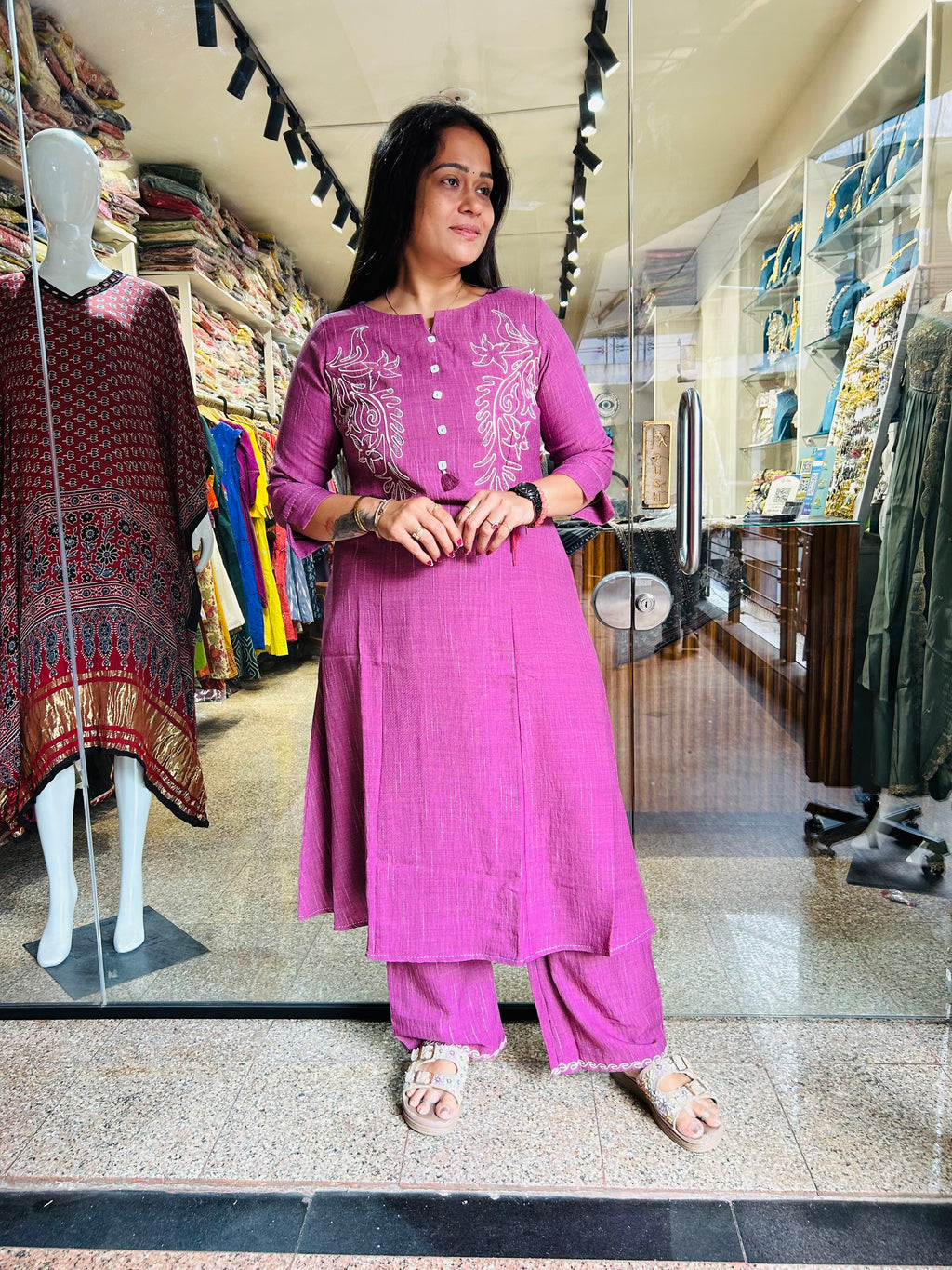 Onion Pink Two-Piece