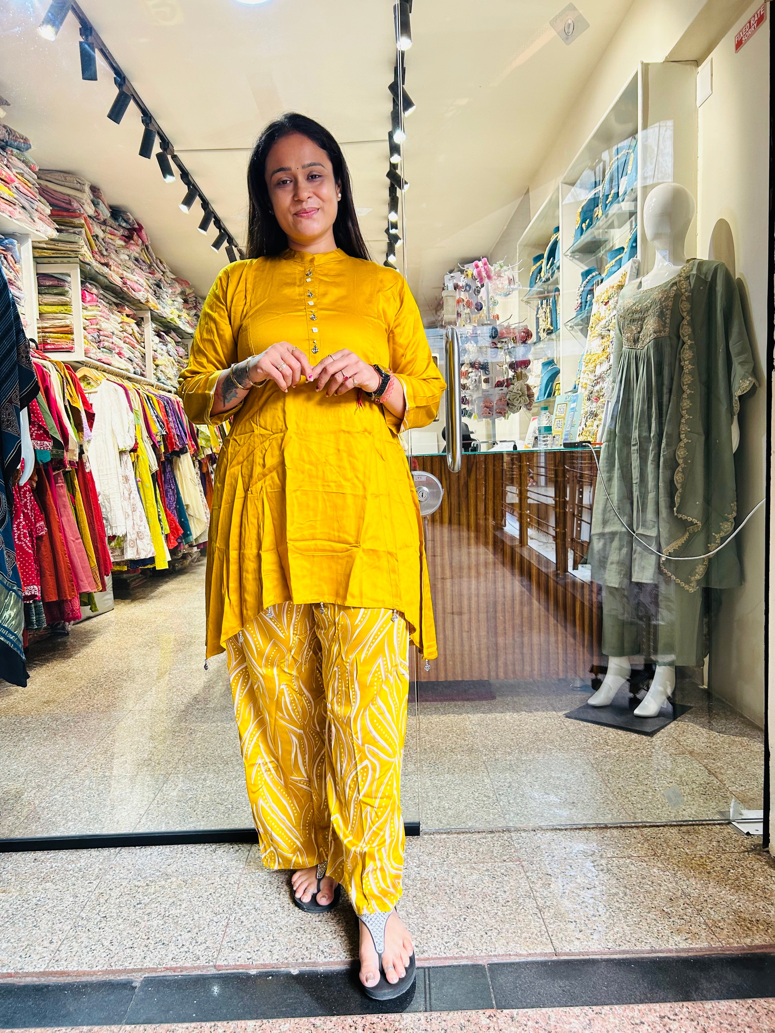 Gaji Silk Two Piece