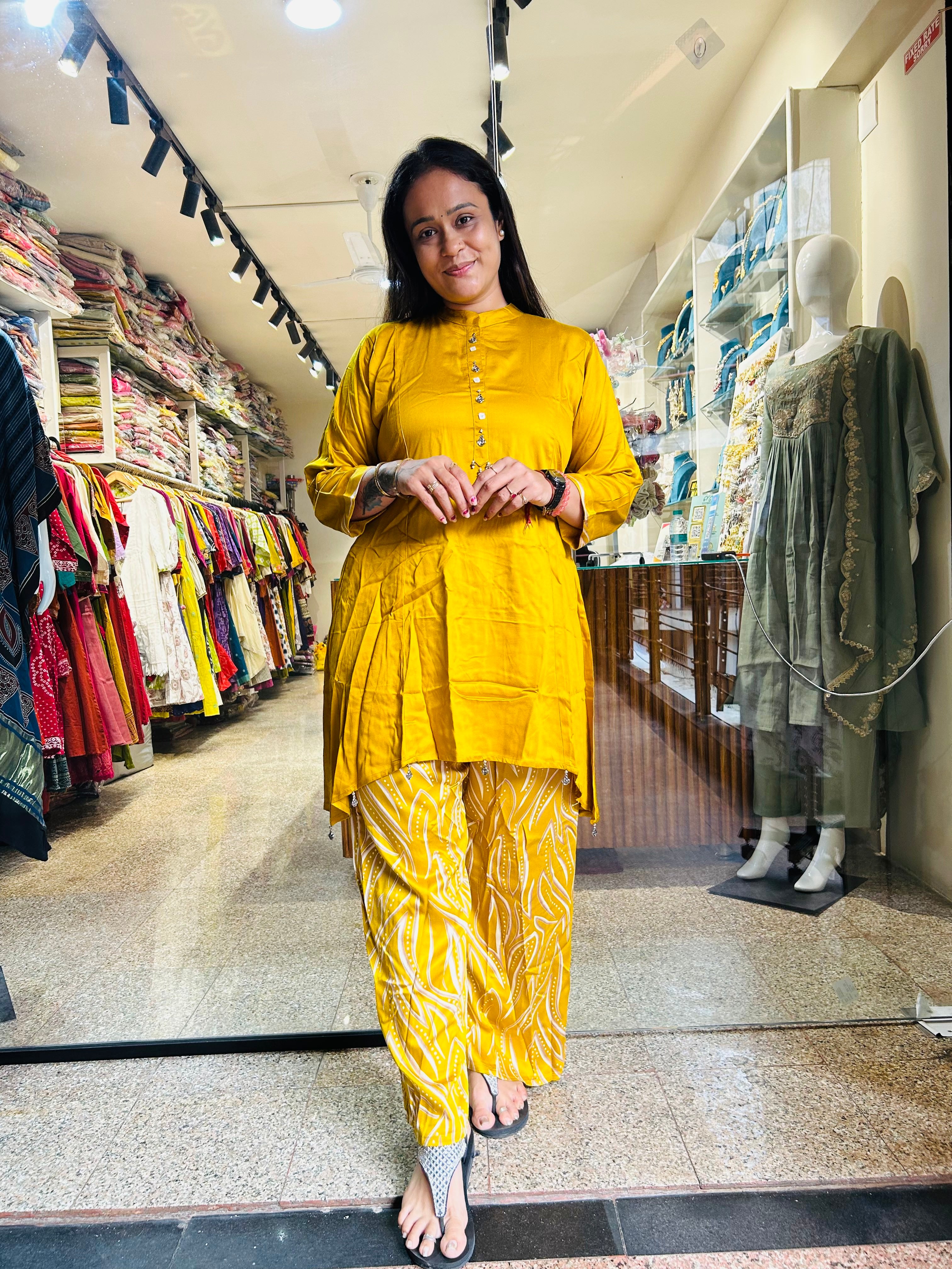 Gaji Silk Two Piece