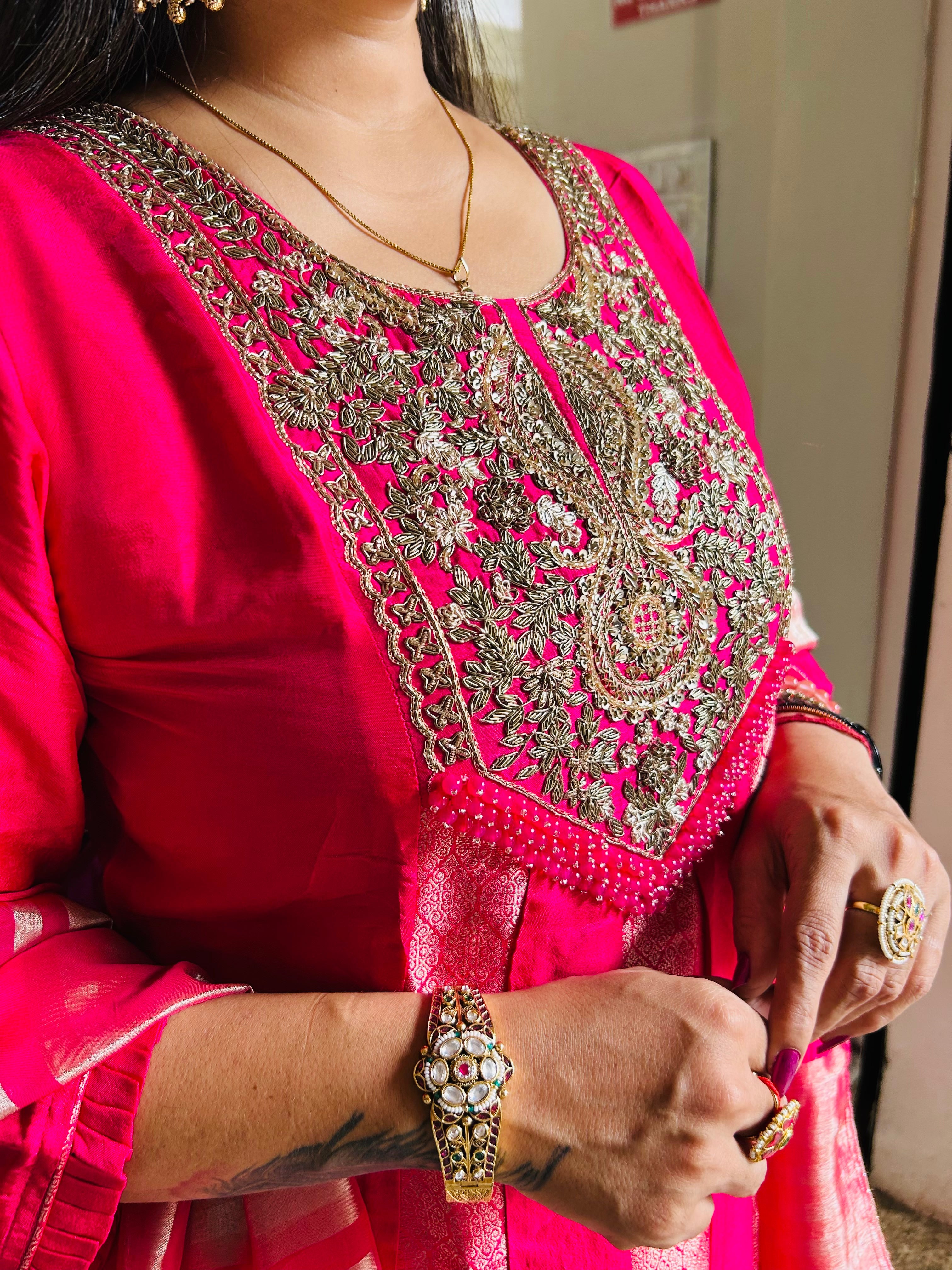 Rani Russian Silk Festival Suit