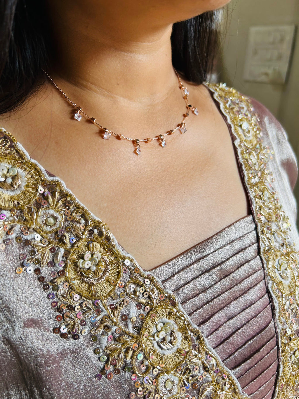 Avni Rose Gold Festival Suit