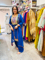 Rupal shah map Chanderi suit