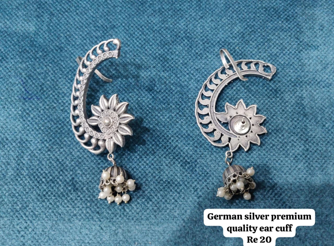 German Silver Ear Cuff