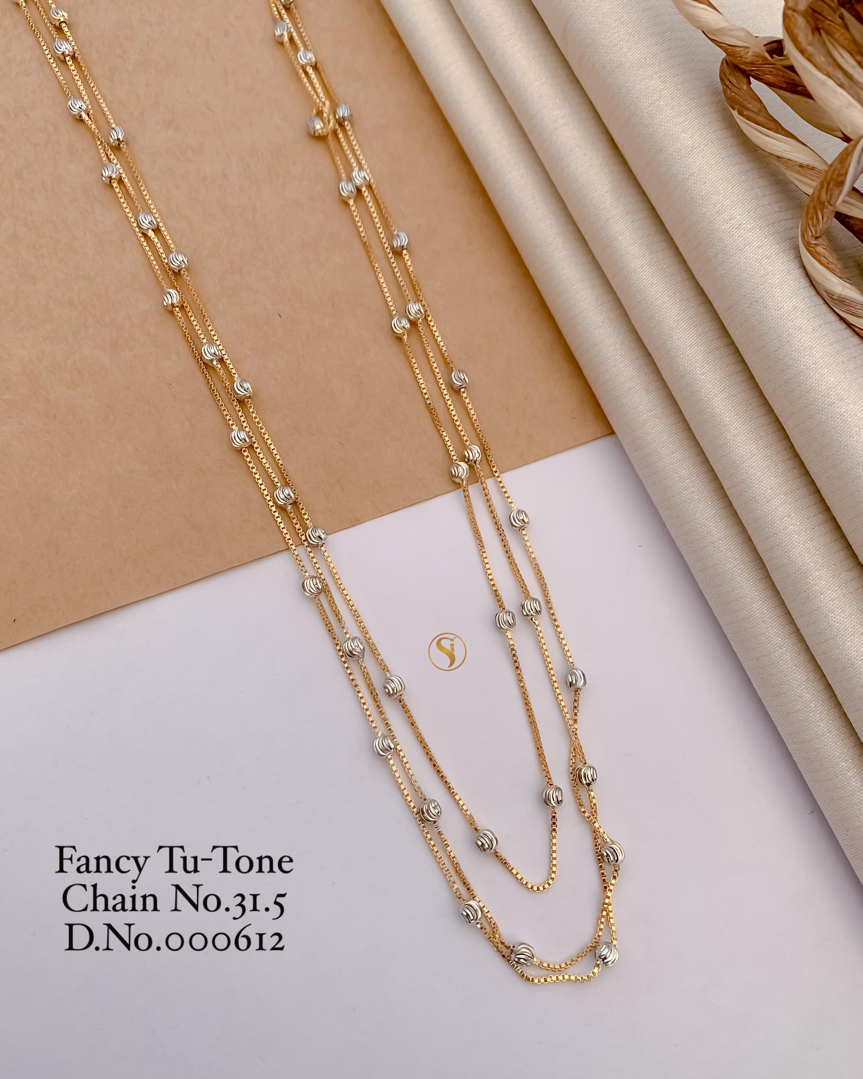Fancy Two-Tone Chain