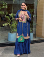 Rupal shah map Chanderi suit