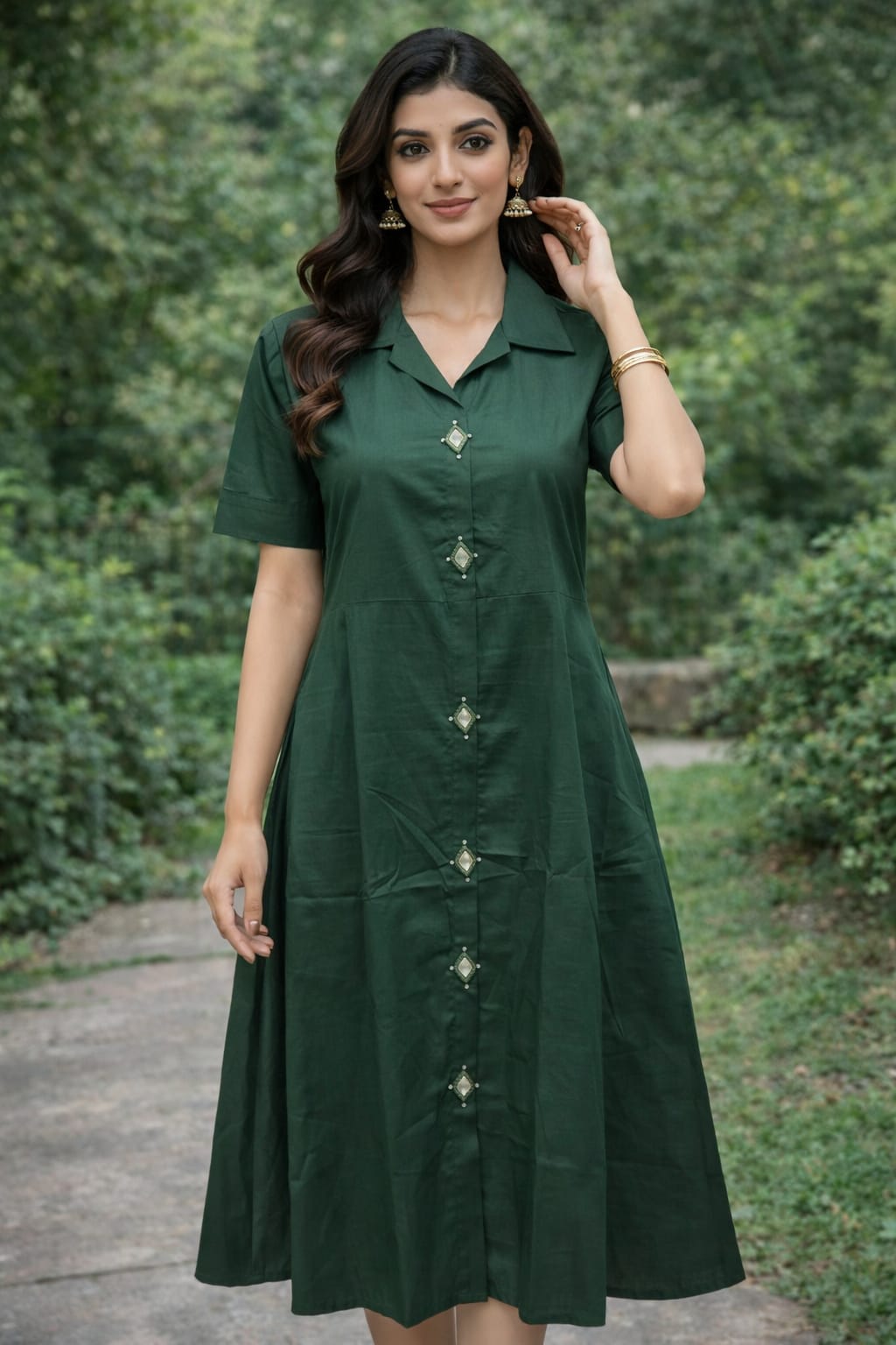 High Demanding Plain Frock